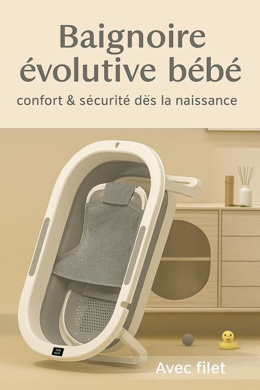 Baignoire évolutive bébé